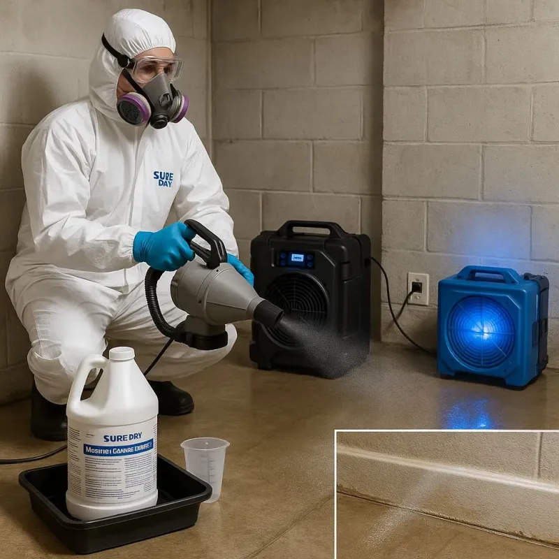 Sanitization and Odor Removal process in Claypool Hill, VA
