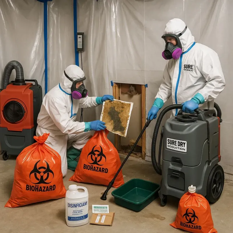 Contaminated Water Handling Protocols process in Claypool Hill, VA
